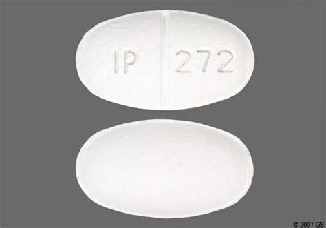 Pill Identifier results for "IP 272 White&quo