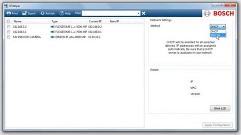Ip camera ip change tool.  The Bosch Camera IP Helper Tool is used to configure Bosch IP...