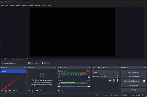 Ip webcam connect.  Created a scene inside obs, set source from navigator.  IP...