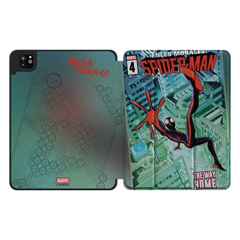 Ipad pro 14. .  Read reviews and buy Marvel Miles Morales Pattern Tablet Case ...