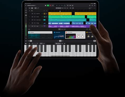 Ipad pro logic. Logic Pro 1.1 for iPad adds support for the iPad’s Split View and Stage Manager, allowing effortless interaction when running additional apps alongside Logic Pro, such as the ever-useful Voice Memos. And building on this functionality, you can now select multiple audio files from the Files app and drag them into Logic Pro, making it possible ... 