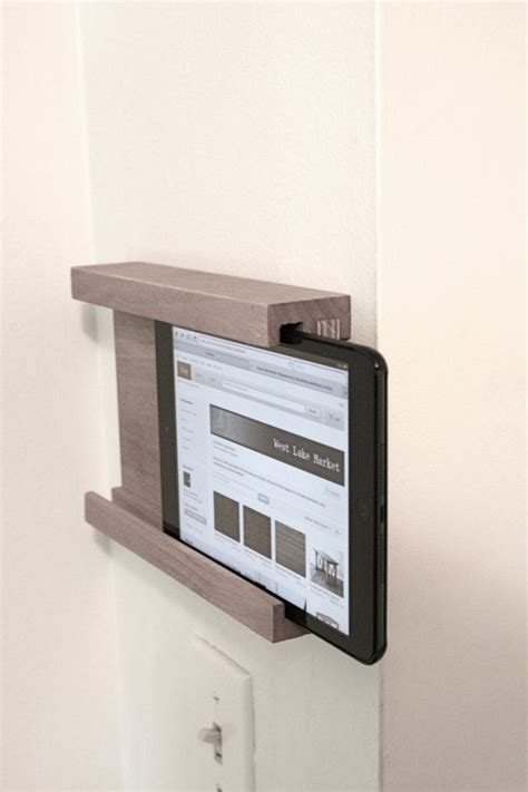 Ipad wall holder. Macally 2-in-1 Kitchen Tablet Holder & Wall Mount iPad Stand / Under Cabinet Holder- Perfect for Recipe Reading on Countertop or Using on Office Desktop- Fits iPad Pro/Air Samsung Tab up to 7.5" Wide BEWISER Tablet Wall Mount Holder,360°Rotating Flexibly, Angle Adjustable, Folding Aluminium Alloy Compatible … 