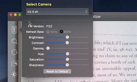 Ipevo visualizer software.  Loading IPEVO Visualizer streams live images from your document...