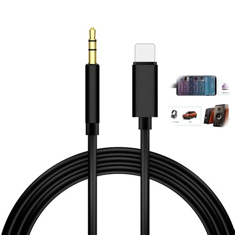 Aug 3, 2020 · UGREEN Aux Cord for iPhone Aux to Lig