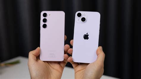 Iphone 14 vs samsung s23. The Samsung Galaxy S23 offers a 6.8-inch screen with a dynamic AMOLED display. It features a super smooth 120Hz refresh rate and a 240Hz touch sampling rate in Game Mode. It runs on the Snapdragon ... 
