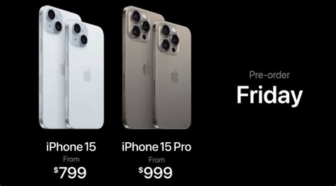 Iphone 15 pre-order. Mar 4, 2024 · iPhone 15: The official features. The 6.1-inch iPhone 15 (from $799) and 6.7-inch iPhone 15 Plus (from $899) gets the Dynamic Island, previously a feature exclusive to the iPhone 14 Pro. This ... 
