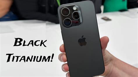 Iphone 15 pro black titanium. Things To Know About Iphone 15 pro black titanium. 