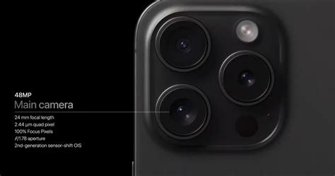 Iphone 15 pro camera. Oct 6, 2023 · Jason Hiner/ZDNET. The iPhone 15 Pro Max is the pinnacle of iPhone cameras this year because it is the only one that has the new 5x "tetraprism" telephoto lens to zoom farther and take higher ... 