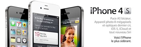 Iphone 4s date de sortie.  &Agrave; partir de ce moment, le choix dans ...