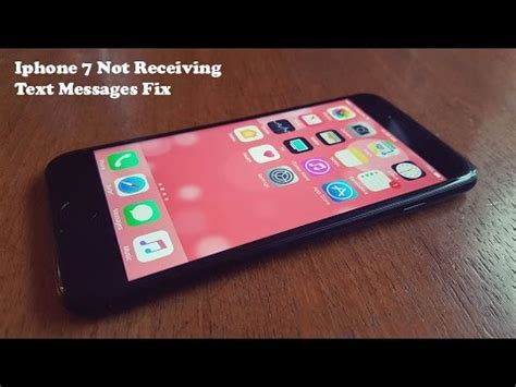 Iphone 7 / Iphone 7 Plus Not Receiving Text Messages Fix - YouTube