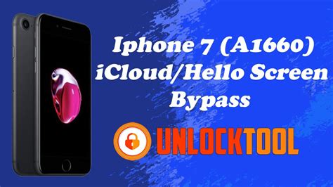 Iphone 7 hello screen bypass with signal unlocktool. .  ...