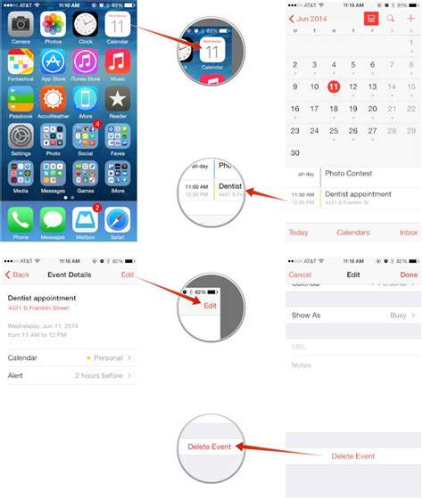 Iphone Delete Calendar Event