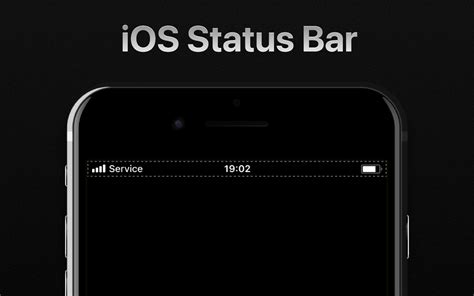 Iphone Status Bar Template