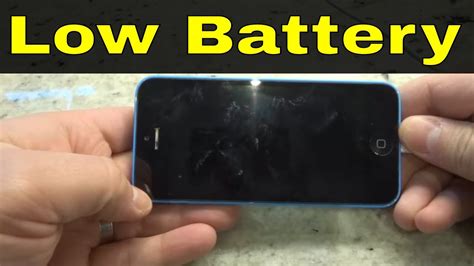 Iphone Stuck On Low Battery Screen-How To Fix It - YouTube