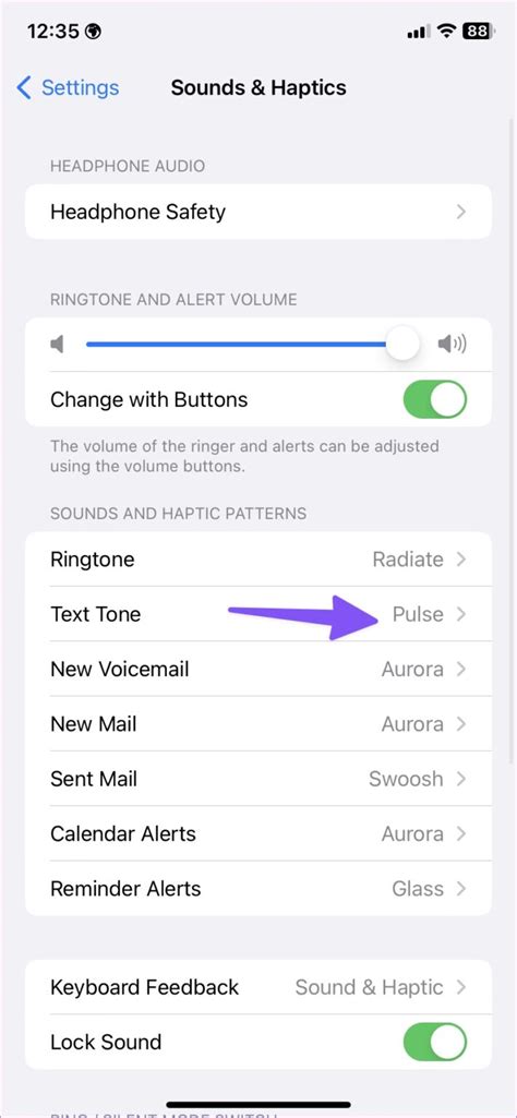 Iphone message notification sound.  Dec 12, 2025 · If text messages are...