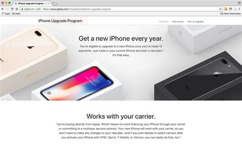 Iphone upgrade program. Apple's iPhone Upgrade Program is essentially an installment-style payment plan that allows you to get a new iPhone each year. You simply sign up, get a new iPhone, and pay a … 