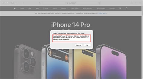 Iphone user agent. .  ...