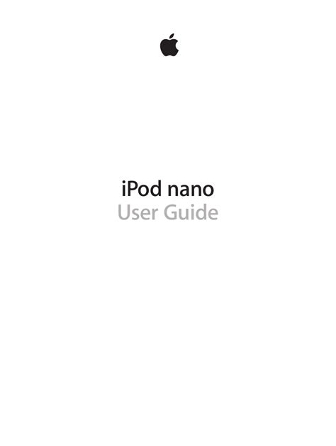 Ipod nano 7th generation user manual. - Mta signal maintainer helper study guide.
