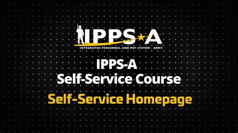 Ipps-a self service. The following video was taken from the IPPS-A Release 3 Demonstration Checkpoint 3 held on 9 JUL 2020.#TeamIPPSA #IPPSA #USArmy #IPPSAR3 #USArmy https://ipps... 