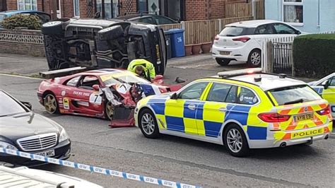 Ipswich Ferrari crash: Man sentenced for 16 offences - BBC News