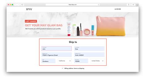 Receiving Your IPSY Offer: If you purchase a particular IPSY Offer,