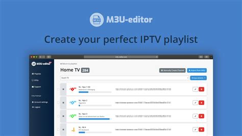 Iptv editor. .  Feb 1, 2016 · Tools for IPTV including M3U editor and player, plus sof...