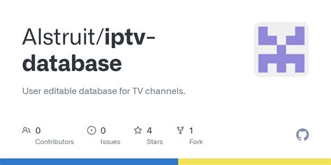 Iptv ore. github. 7k Star 113k http://iptv-org. io/iptv/ User editable databa...