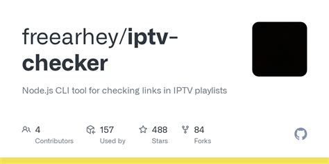 Iptv url checker. js CLI tool for checking links in IPTV playlists.  Start testing your IP...