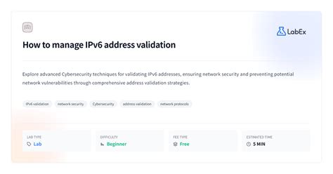 Ipv6 validation.  Use our free IPv6 checker to validate your address form...