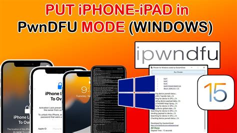 Ipwnder. Do you want to bypass the passcode of your iOS 15 device without using a USB bootable? Watch this video to learn how to use Boot PWND on Windows to achieve this goal. You will also … 