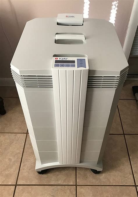 Iq air purifier. IQAir HealthPro Compact H14 HyperHEPA Air Purifer for large rooms up to 1240 sq ft - Filters bacteria/viruses, smoke, allergens, and asthma triggers. 56. Free shipping, arrives in 3+ days. $ 1,39900. IQAir GC MultiGas H11 HyperHEPA Air Purifier for Large Rooms Up to 1125 sq ft - Filters Gasses, Smoke, Odors, Chemicals - Aids with MCS ... 