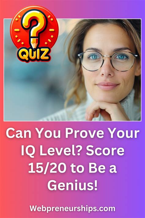 Iq quiz playbuzz.  Prove him wrong.  You can see problems before they occur, and ha...