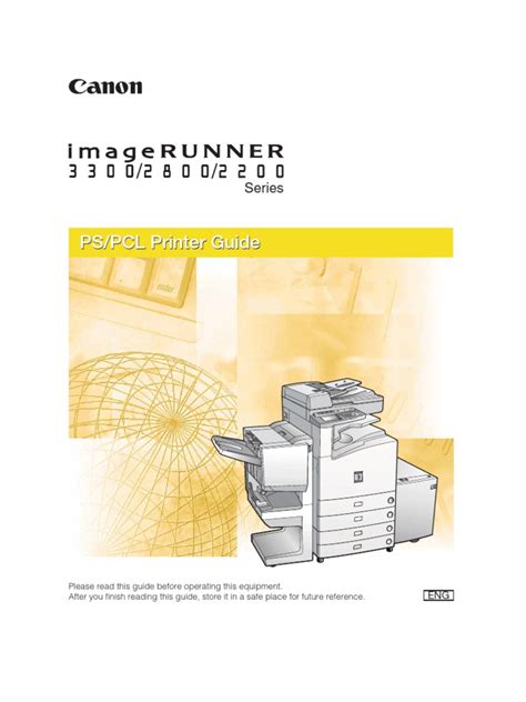 Ir 3300 ps pcl printer guide. - Safety manual for oil and gas.