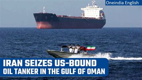 Iran navy seizes Marshall Islands oil tanker in Gulf of Oman