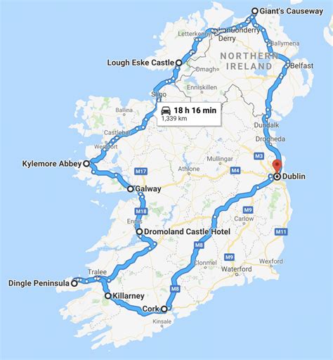 Ireland itinerary 7 days. Land of Saints & Scholars - 7 day tour. Take in the highlights of southern Ireland on this 7-day group tour which starts and ends in Dublin. Sample traditional Irish whiskey at the Kilbeggan and Jameson's distilleries and spend a night in lively Galway. Admire the dramatic Cliffs of Moher, take the ferry across the Shannon Estuary and explore ... 