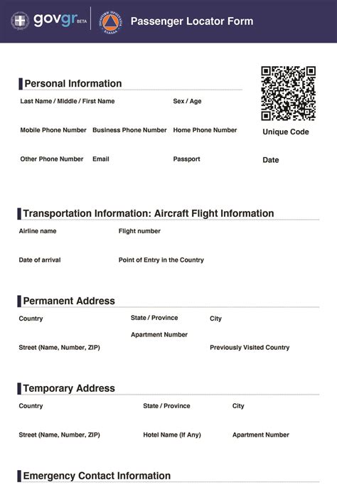 Ireland passenger locator form nipodbear