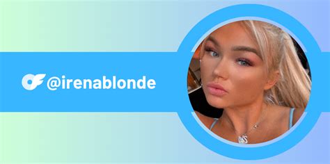 😈 XXX Irena Blonde Onlyfans Leaked