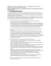 Iris Module Classroom Management Assessment Answers