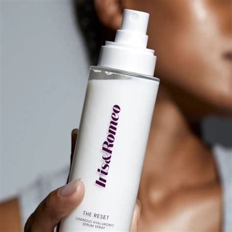 Iris and romeo. After cleansing and before moisturizer to lock in hydration, or throughout the day to replenish skincare and luminosity whenever your skin needs it. Can also be used on decolletage, shoulders, and hair. 