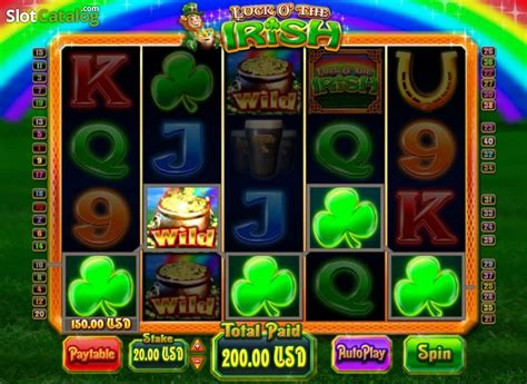 Irish Luck Australian slots