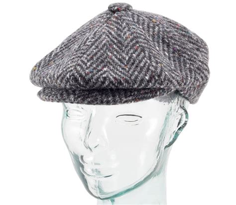 Irish Tweed Newsboy Cap by Jonathan Richard