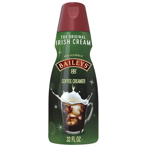 Irish creme coffee creamer. The ingredients in Baileys Irish Cream liqueur are aged Irish whiskey, Irish dairy cream, cocoa and vanilla. Baileys also makes cream liqueurs blended with hazelnut, coffee and sal... 