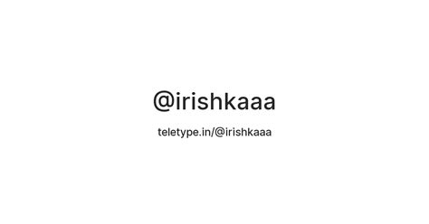 💋 Irishkaaa Leaks XXX