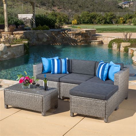 Iron, Rattan Patio Furniture - Overstock