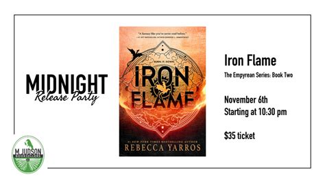 Iron Flame midnight release Plot Bound Books