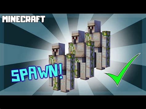 Iron Golem How to Tame Spawning Behavior