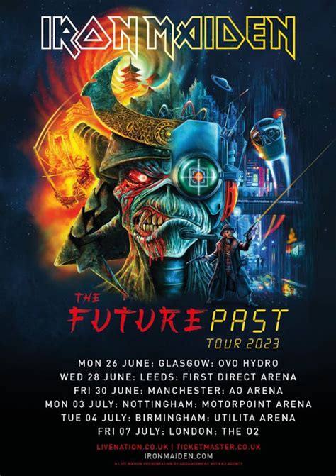 Iron Maiden announce 2024 The Future Past UK and European tour