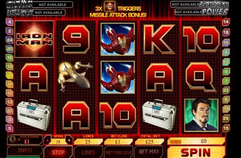 play casino game online iron man