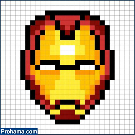 Iron Man Drawings - Pixels