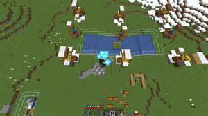 Iron golem farm not working. This farm relies on villagers' usual behavior to spawn iron golems. Even when villagers are not scared, they can still spawn iron golems. This farm is slow but good for beginners and peaceful players. 